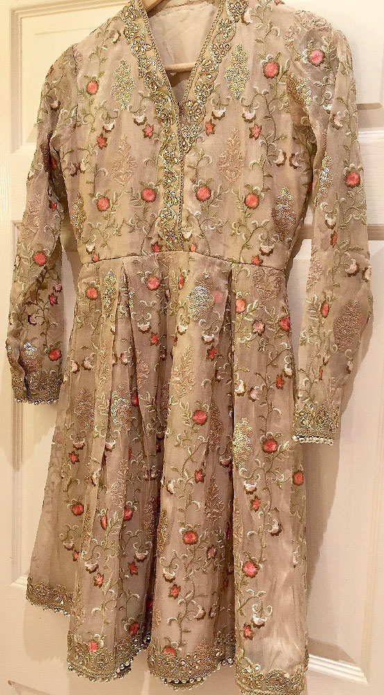 Heavy Embellished Peplum Outfit